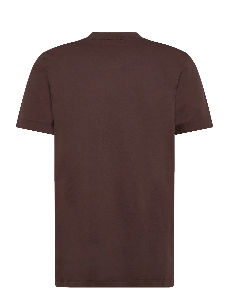 BOSS - Thompson 01 - kortærmede t-shirts - dark brown - 1