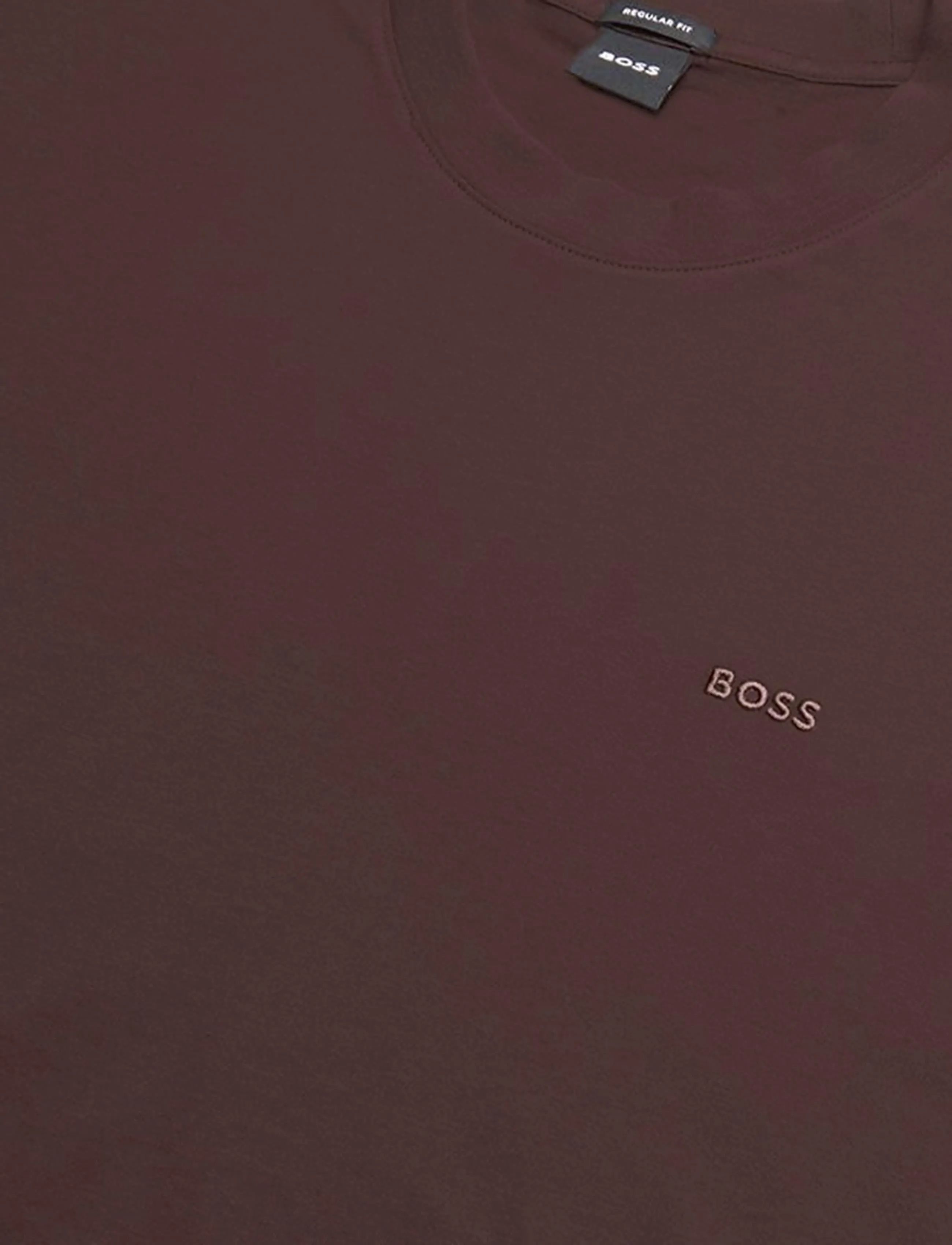 BOSS - Thompson 01 - kortærmede t-shirts - dark brown - 2