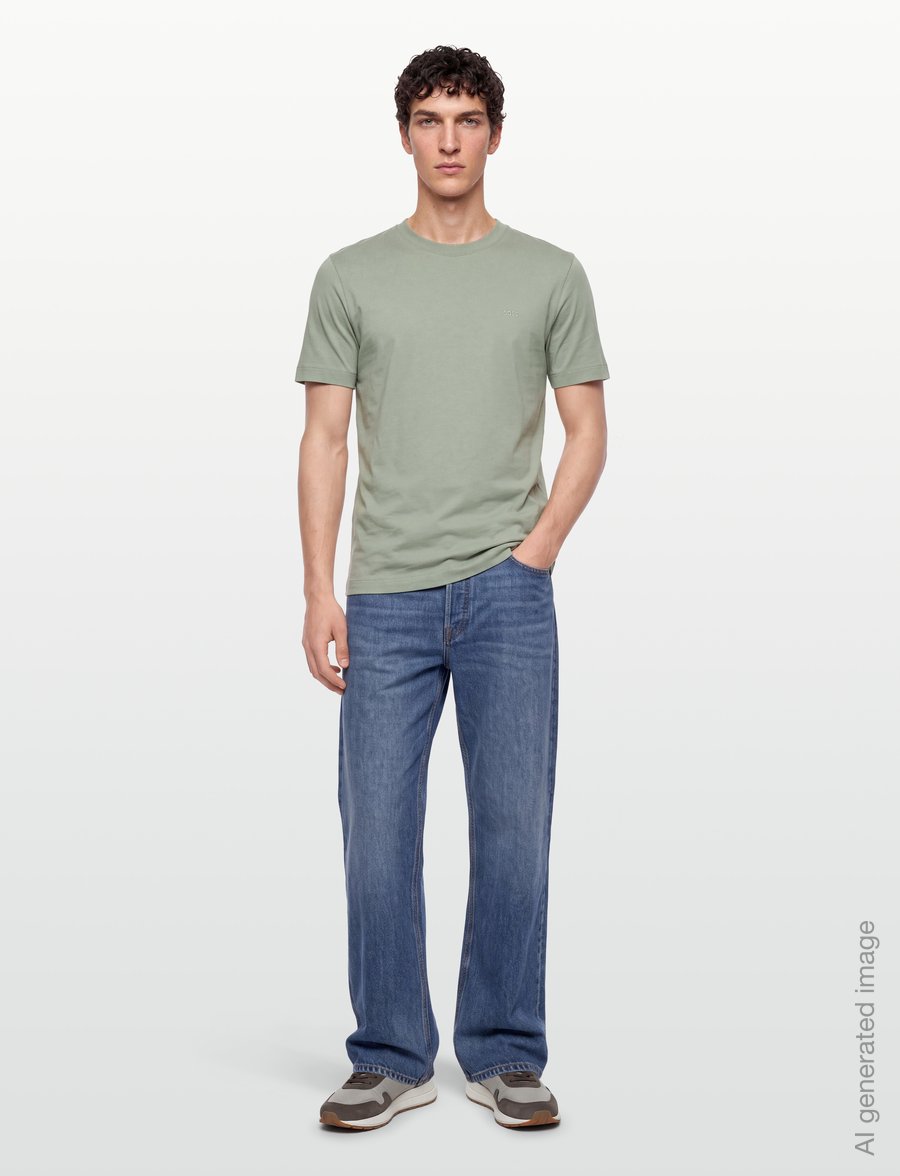 BOSS - Thompson 01 - kurzärmelige t-shirts - light/pastel green - 0