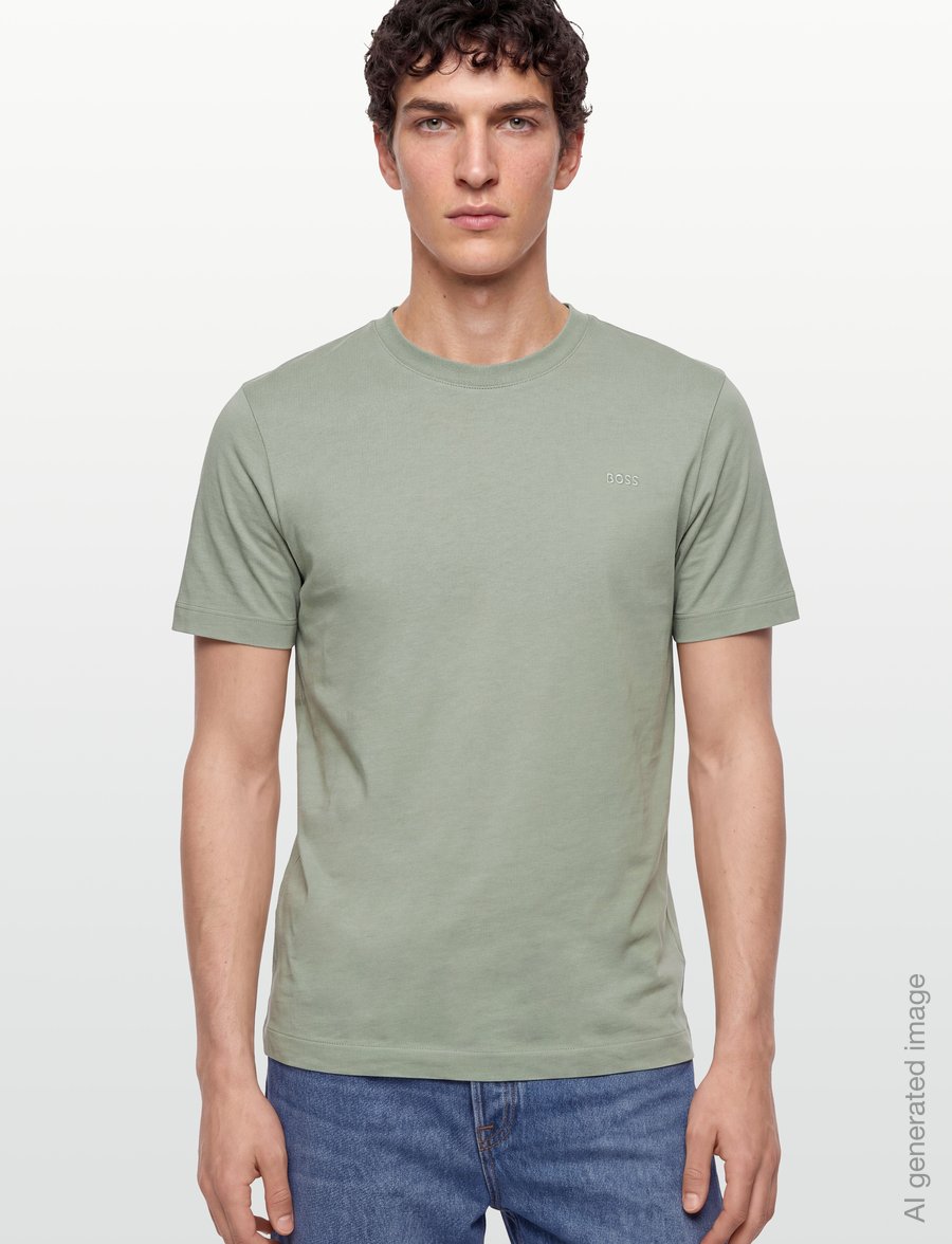 BOSS - Thompson 01 - kurzärmelige t-shirts - light/pastel green - 3