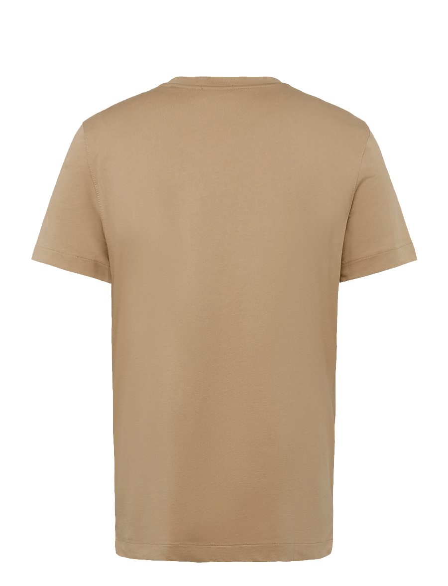 BOSS - Thompson 01 - short-sleeved t-shirts - medium beige - 1