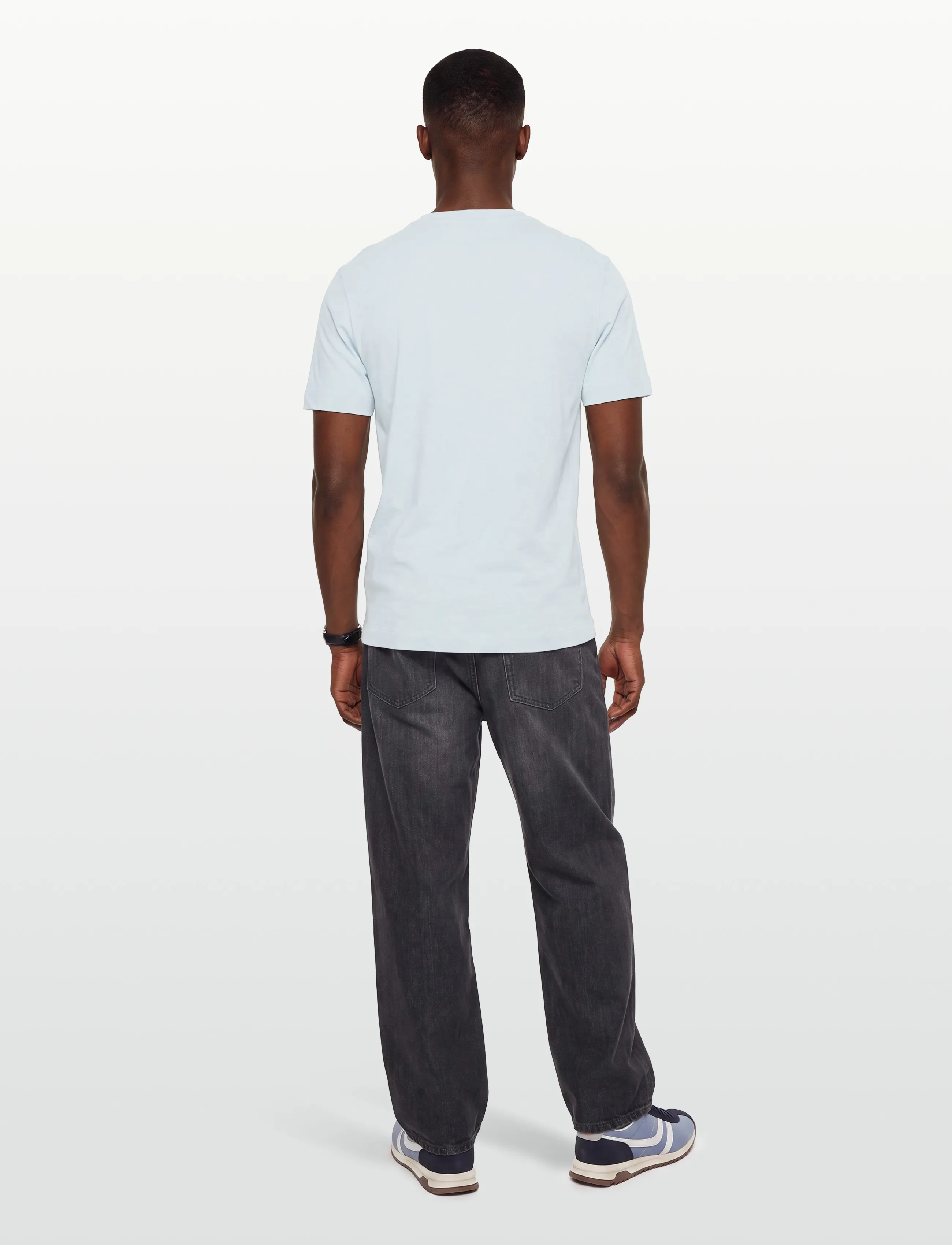 BOSS - Thompson 01 - kurzärmelige t-shirts - open blue - 4
