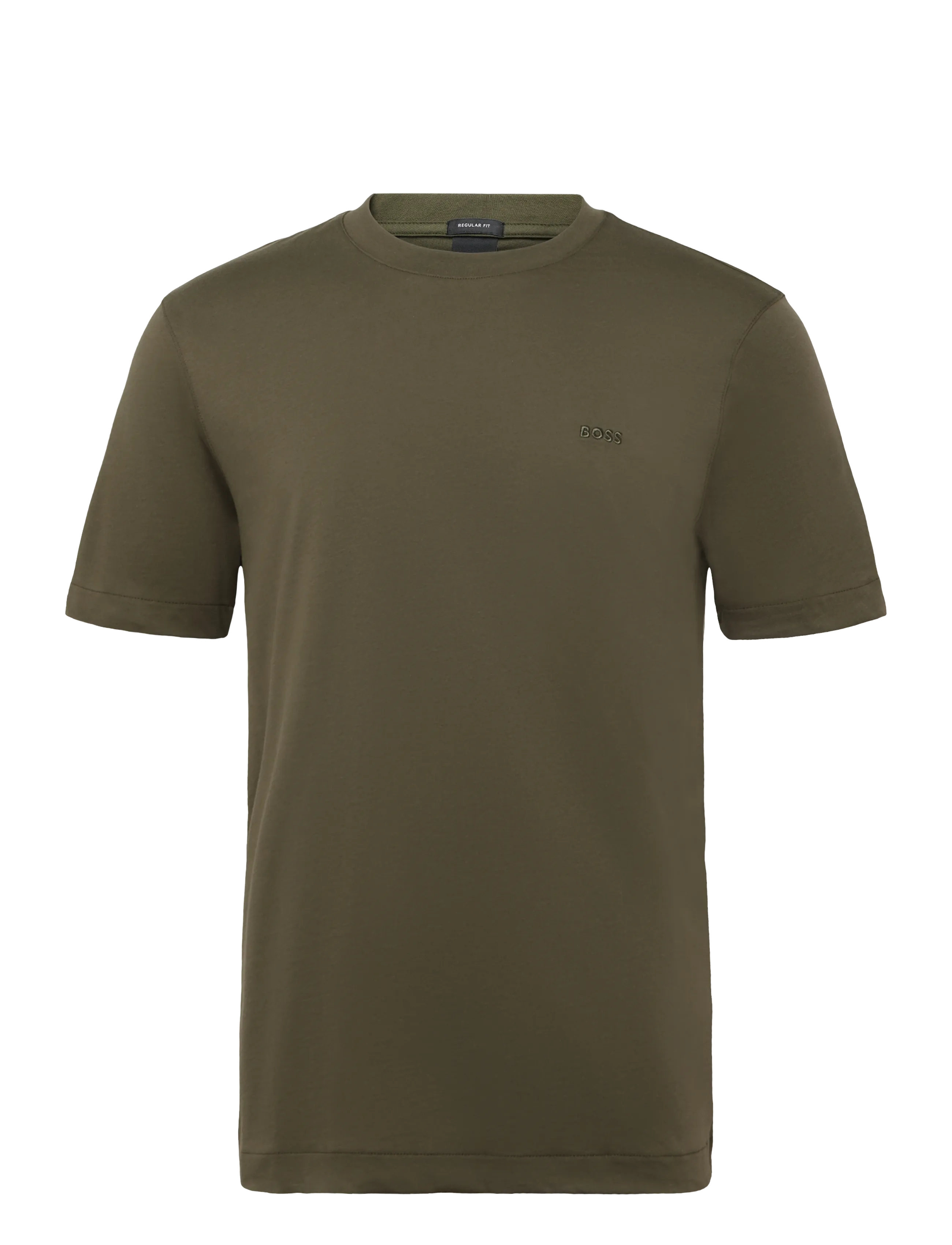 BOSS Thompson 01, L, T-shirts, Khakigrün - Short-sleeved, Männerswear