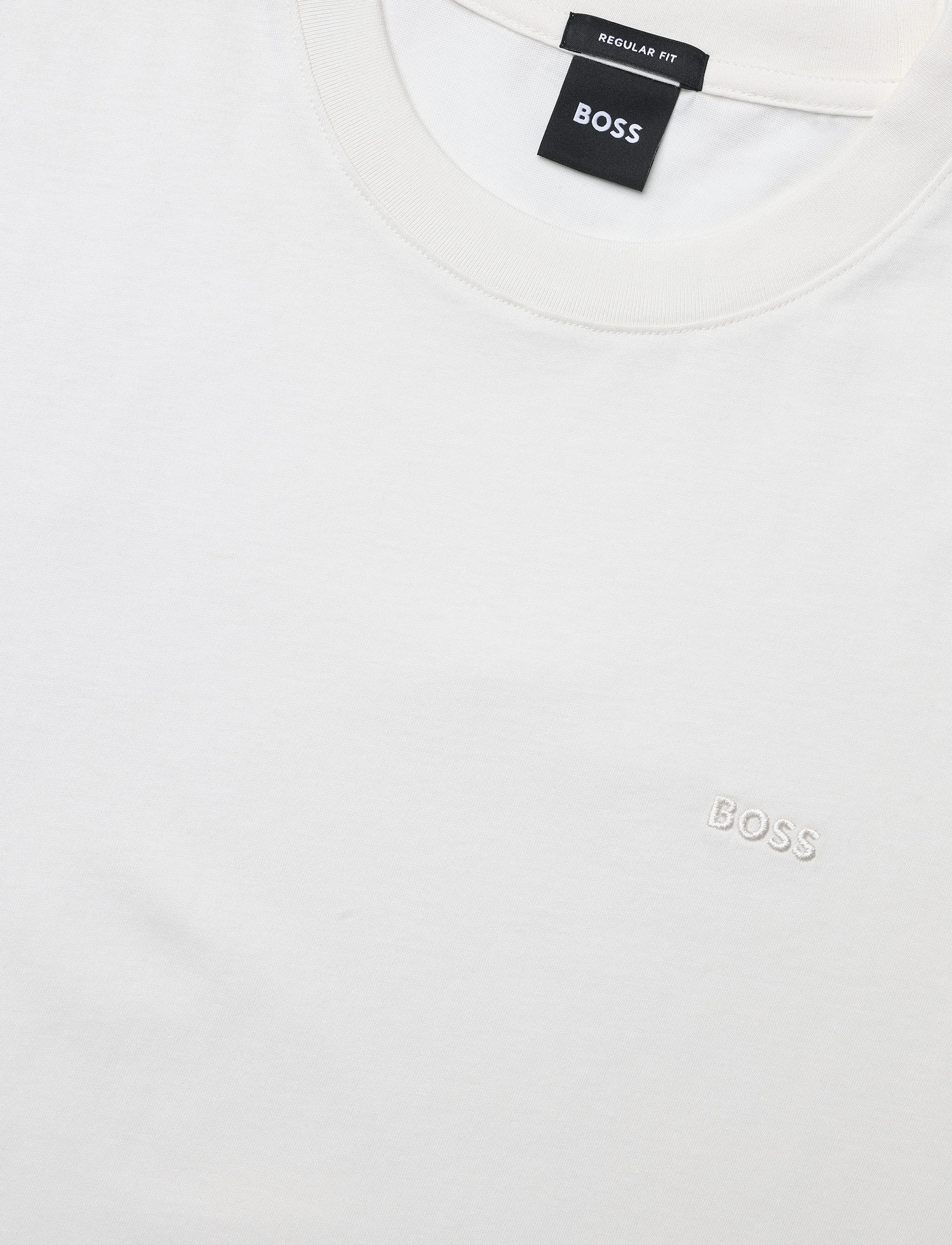 BOSS - Thompson 01 - kortärmade t-shirts - open white - 2