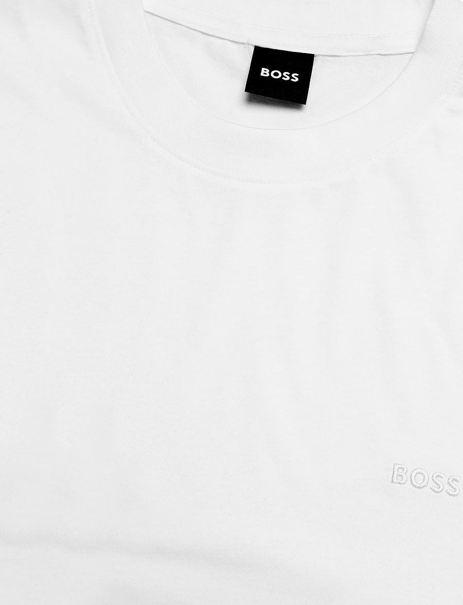 BOSS - Thompson 01 - kortærmede t-shirts - white - 2