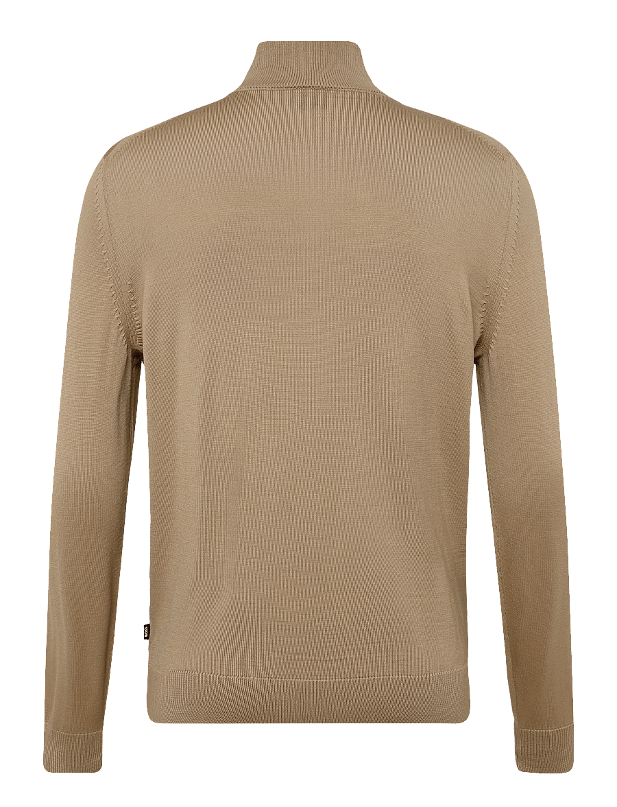 BOSS - H-Balonso - full zip tröjor - medium beige - 1