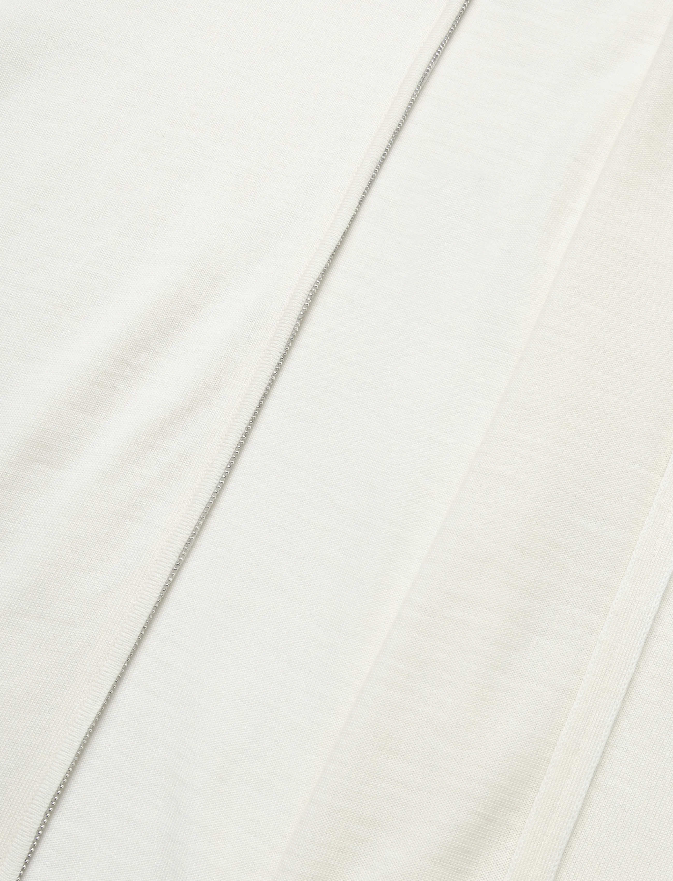 BOSS - H-Balonso - pullover mit durchgehendem reißverschluss - open white - 4