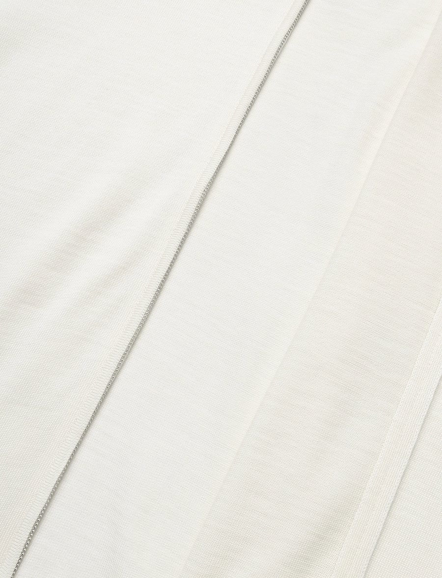 BOSS - H-Balonso - pullover mit durchgehendem reißverschluss - open white - 4