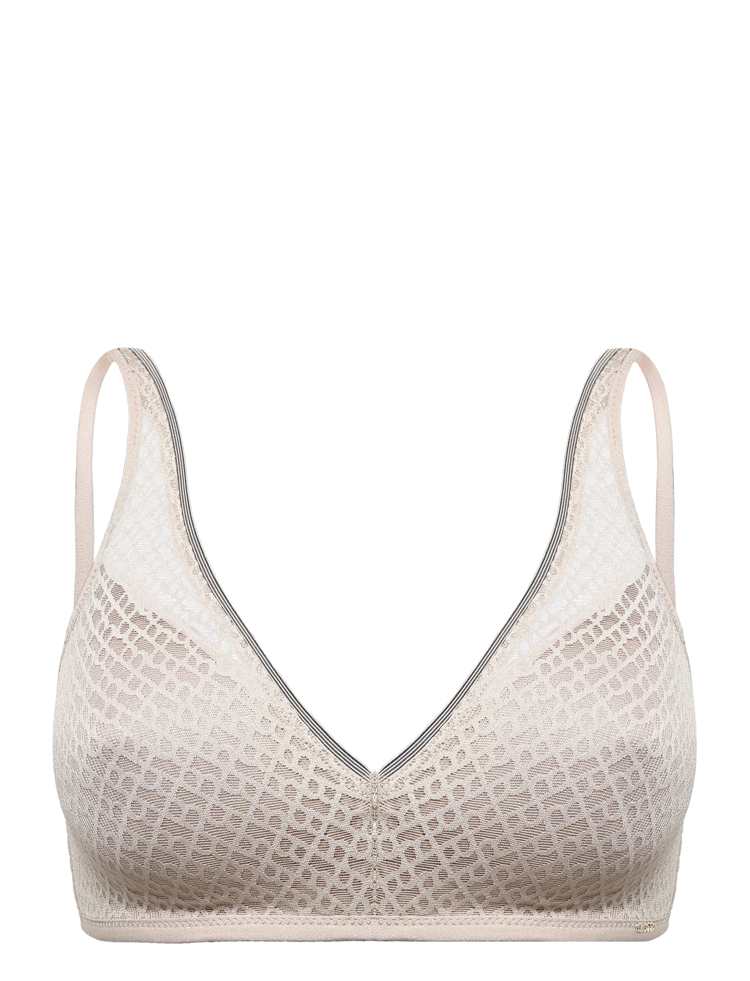 BOSS PADDED SOFT_B LACE - Festtøj - LIGHT BEIGE / beige