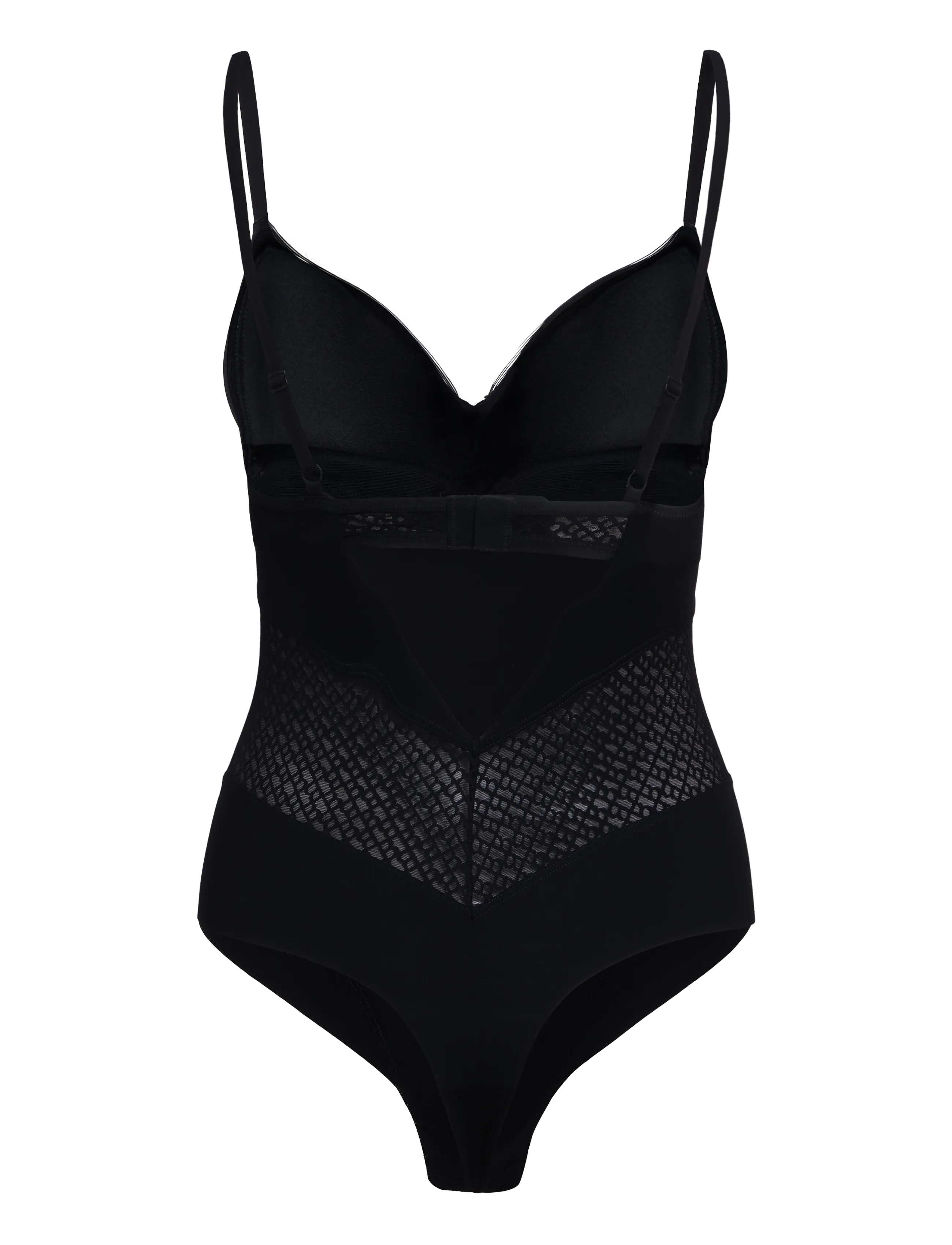 BOSS - BODYSUIT_B LACE - bodies - black - 1