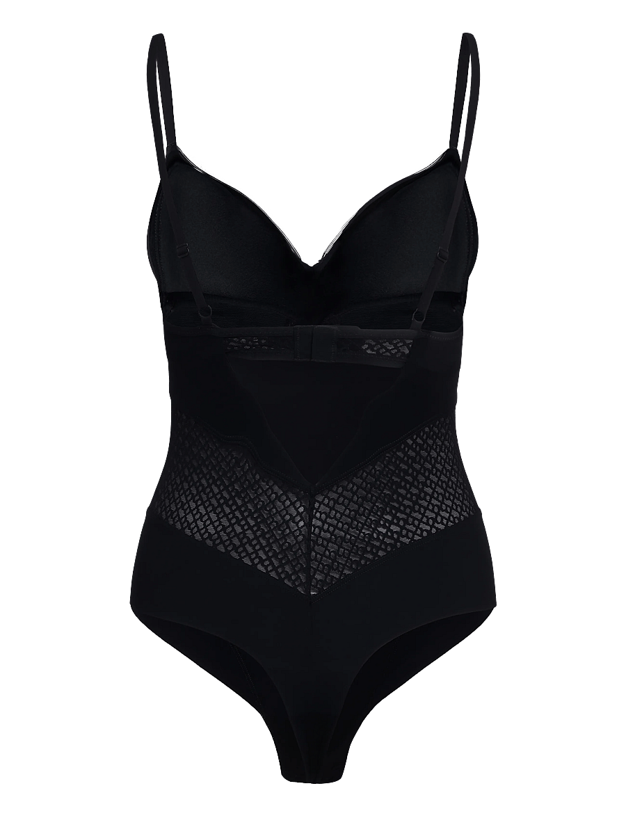 BOSS - BODYSUIT_B LACE - bodid ja kombineed - black - 1