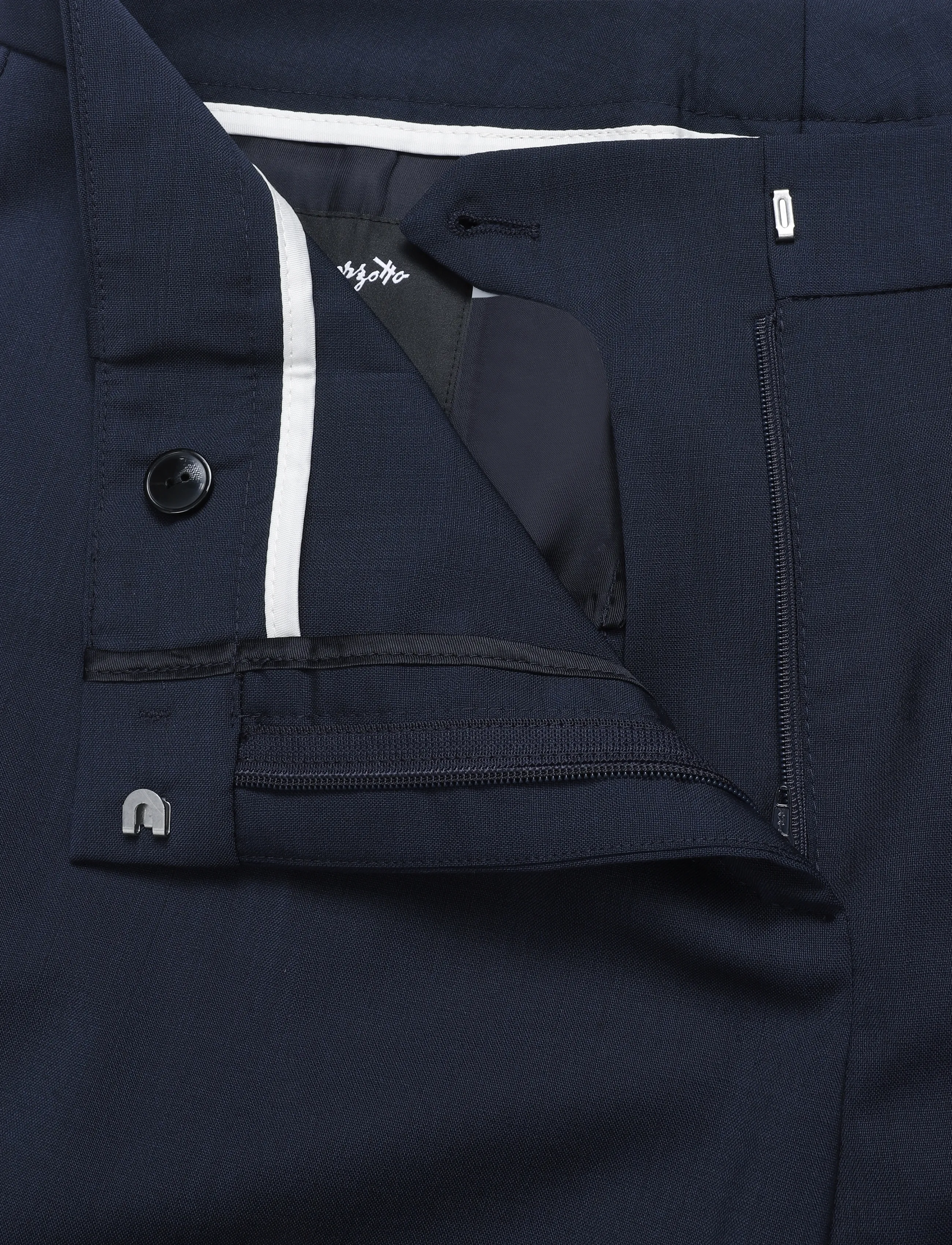 BOSS - Tapriah - slim fit trousers - dark blue - 3