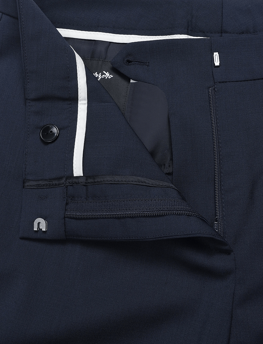BOSS - Tapriah - slim fit trousers - dark blue - 3
