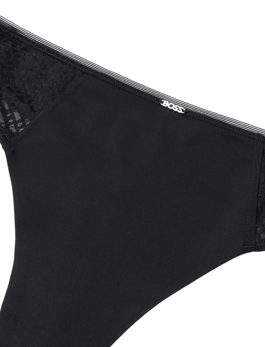 BOSS - THONG_B LACE - tangas - black - 2