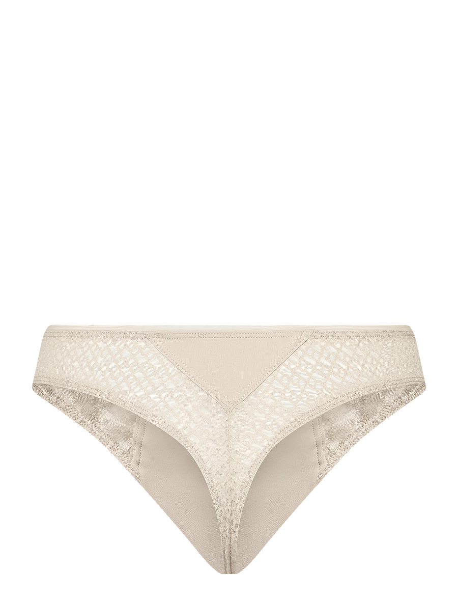 BOSS - THONG_B LACE - tangas - light beige - 1