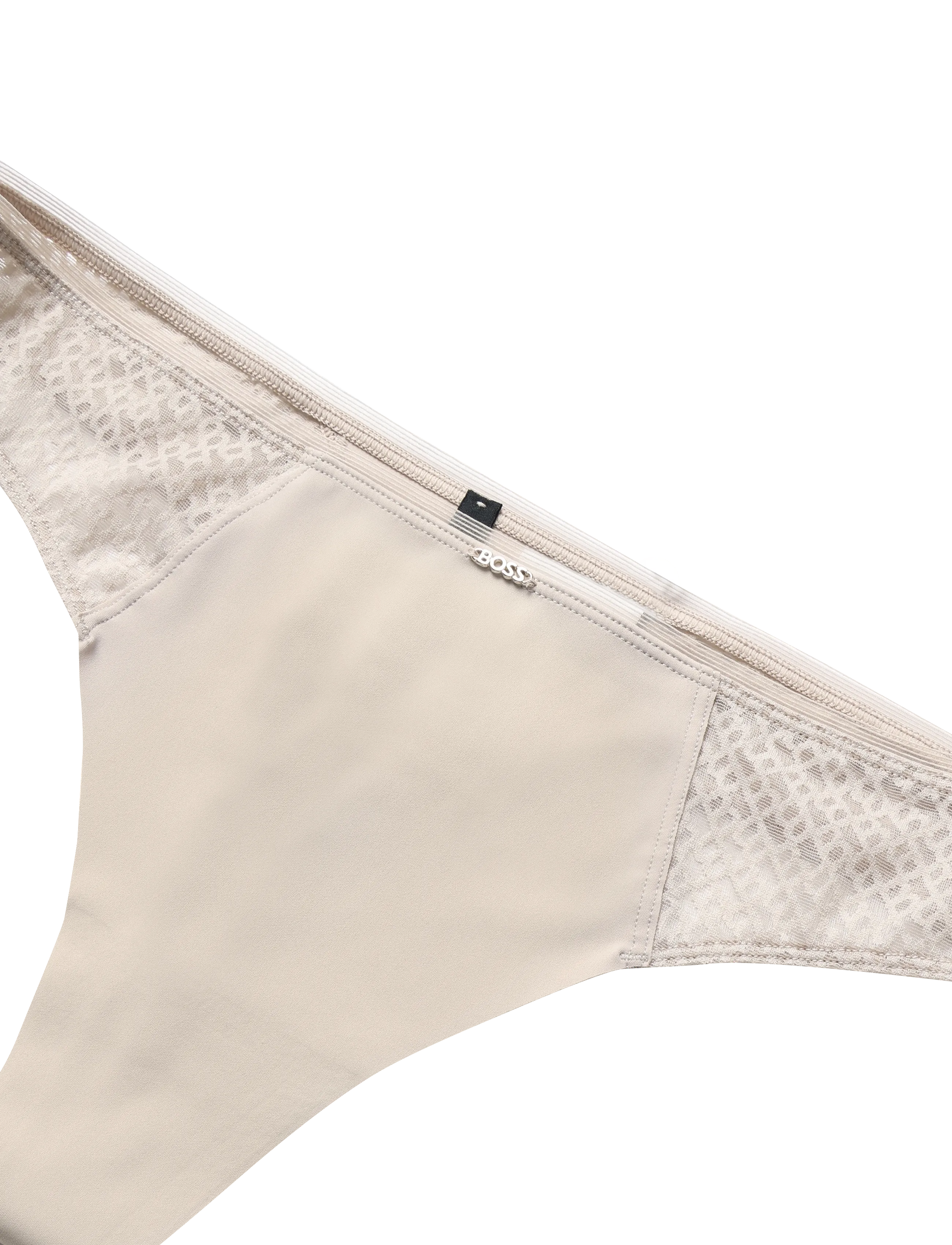 BOSS - THONG_B LACE - tangas - light beige - 2
