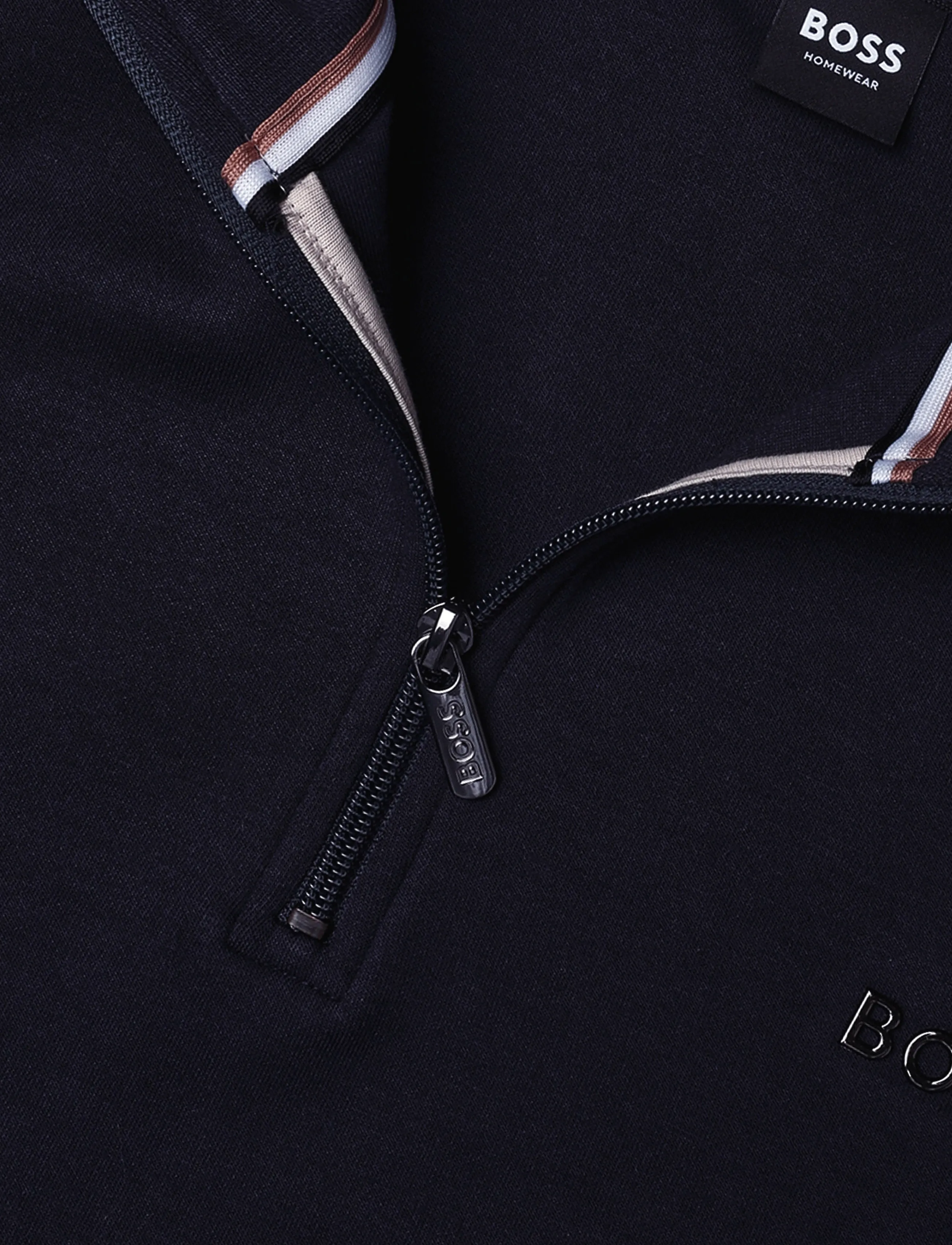 BOSS - Sense 1/4 Zip Jacket - half zip-tröjor - dark blue - 2