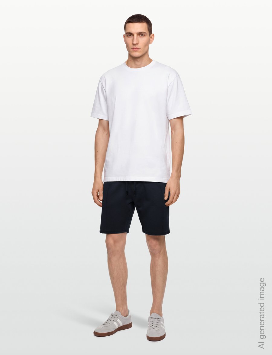 BOSS - Sense Short - pyjamasbyxor - dark blue - 0