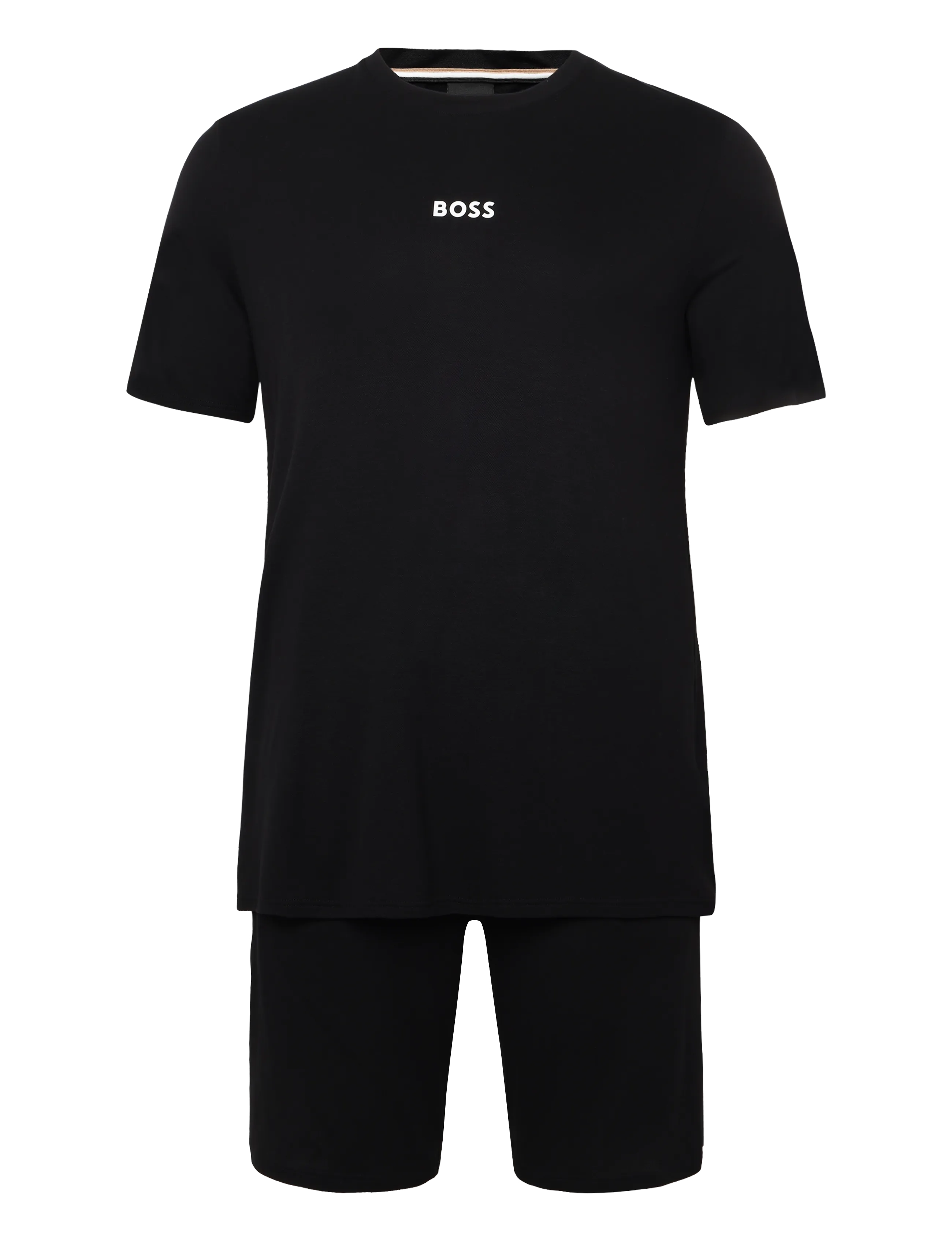 BOSS Piquè Short Set - Nach Stil kaufen - BLACK / black