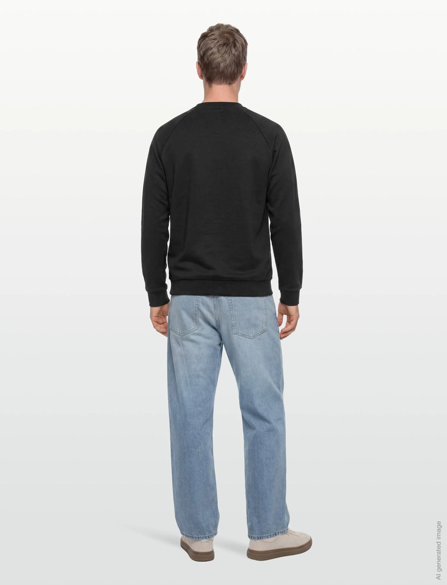 BOSS - Iconic Sweatshirt - collegepaidat - black - 4