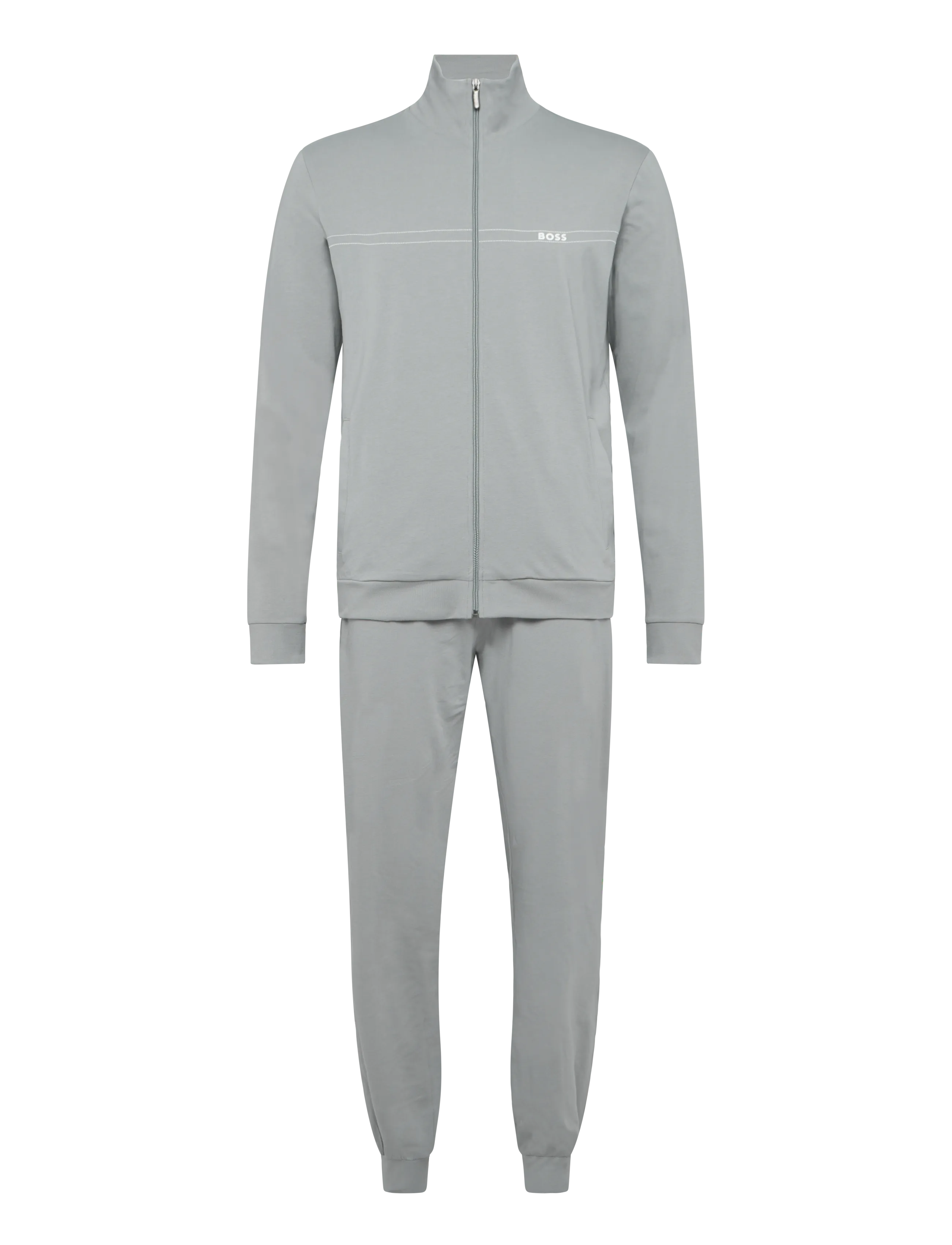 BOSS 365 Long Set, S, Grey, Sweatshirts & Hættetrøjer > Sweatshirts, Herre