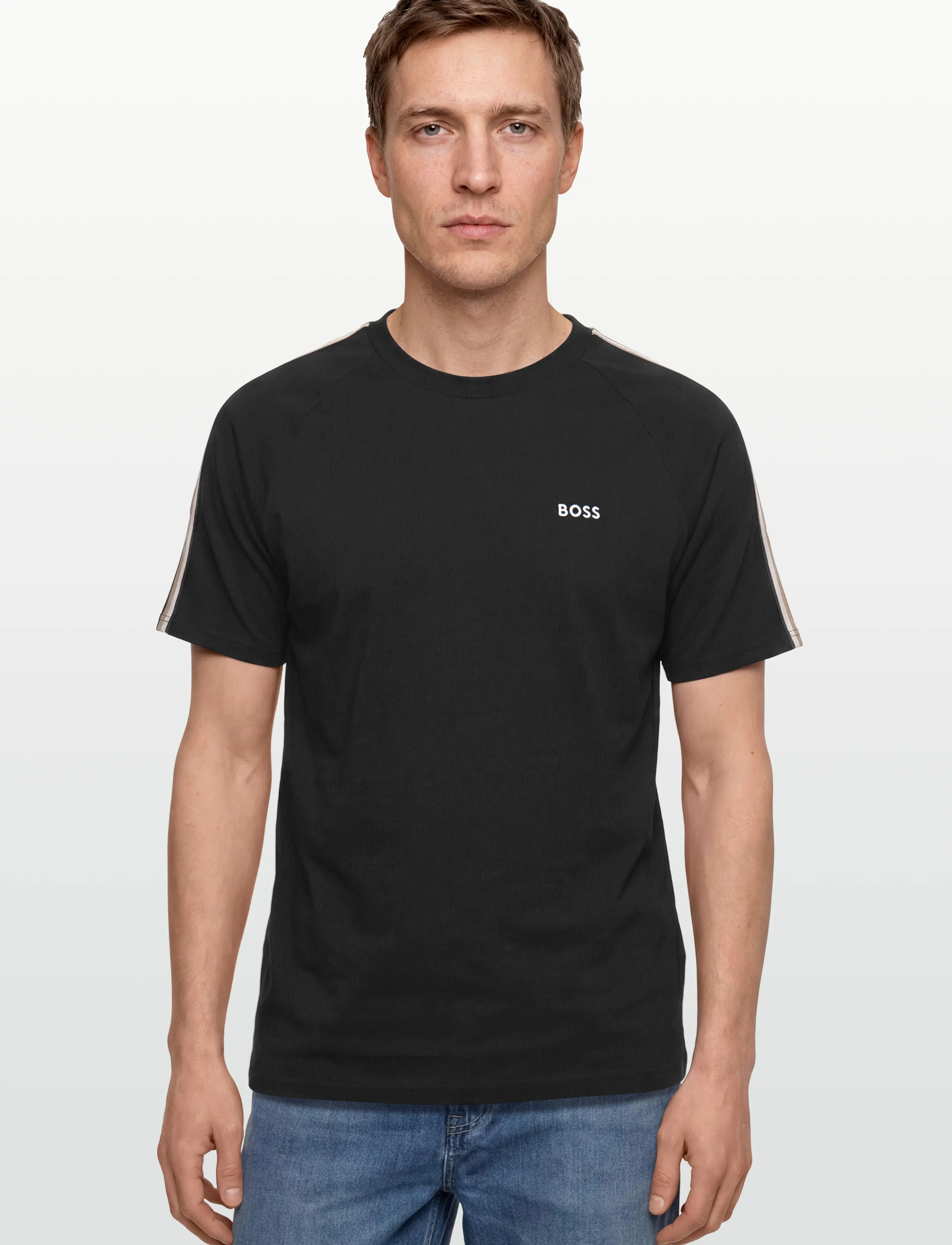 BOSS - Iconic T-Shirt - kortärmade t-shirts - black - 3