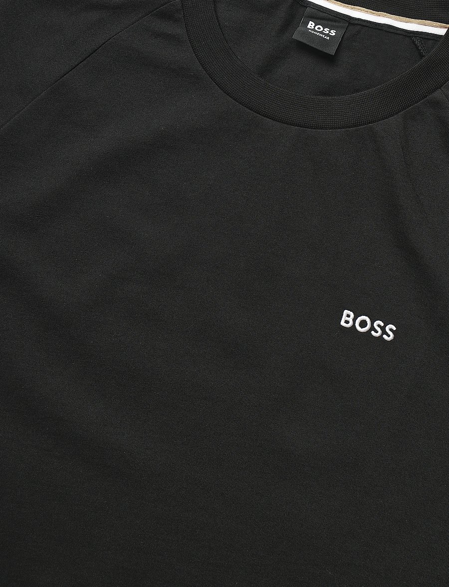 BOSS - Iconic T-Shirt - kurzärmelige t-shirts - black - 5