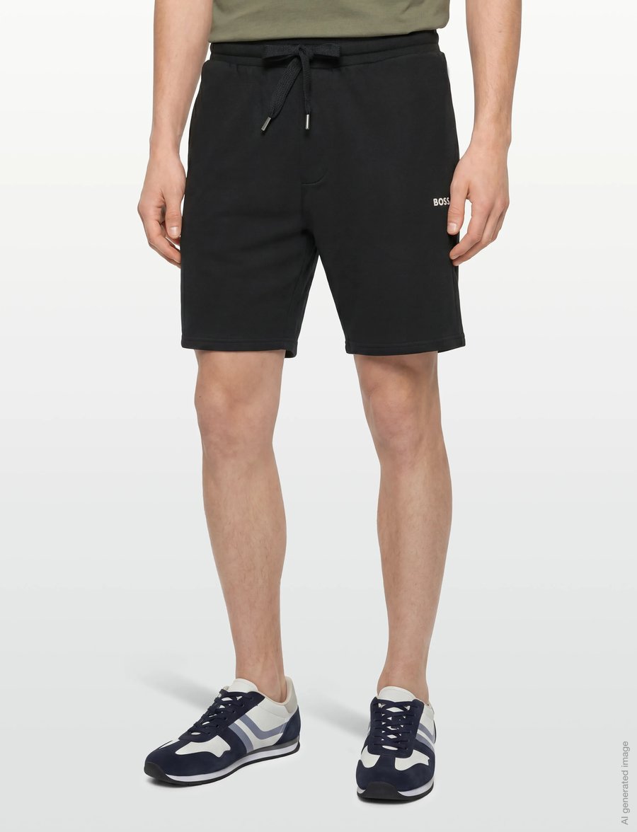 BOSS - Iconic Shorts - mjúkar stuttbuxur - black - 3
