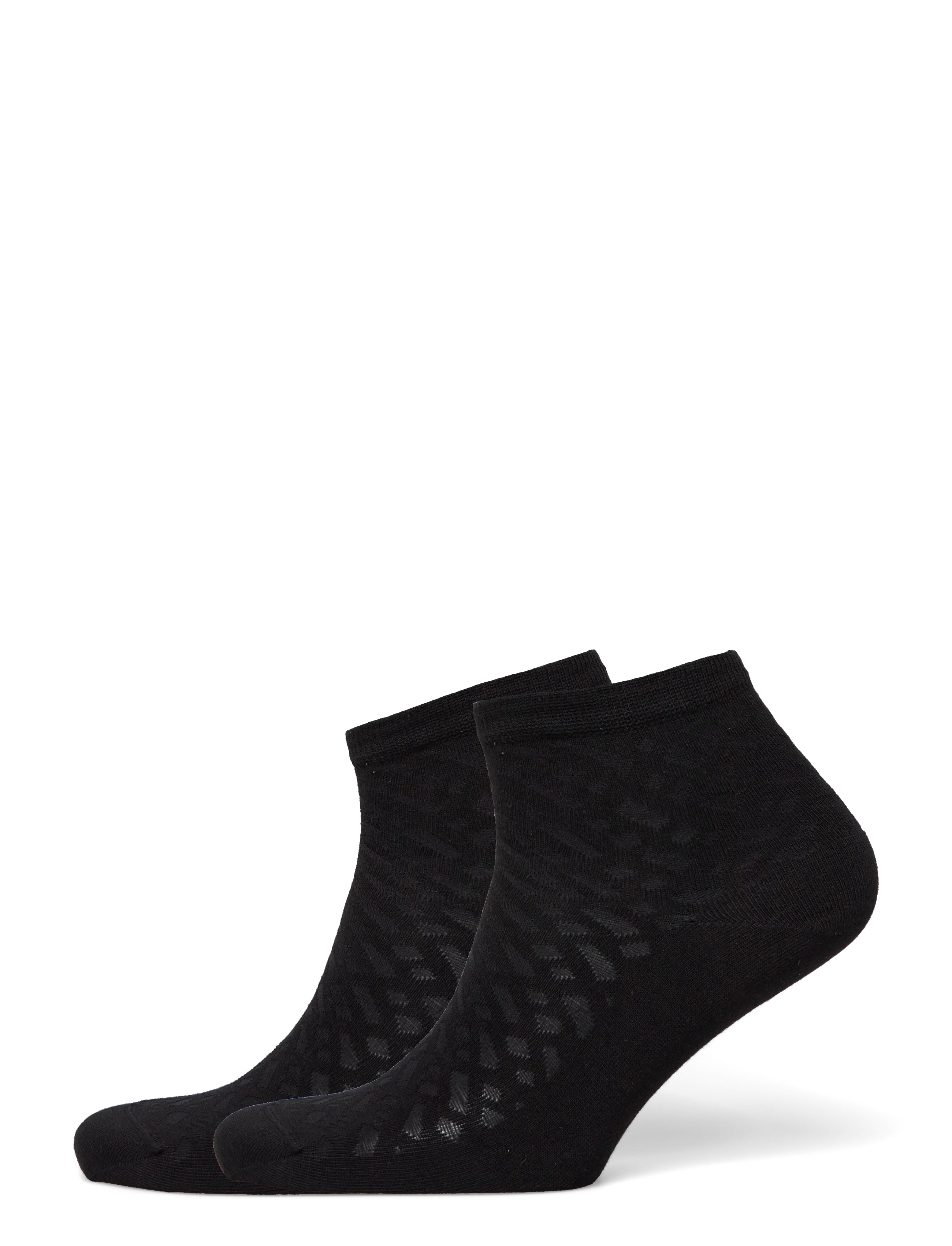 BOSS 2P SH BMono Net CC W - Sneackersocken - BLACK / black
