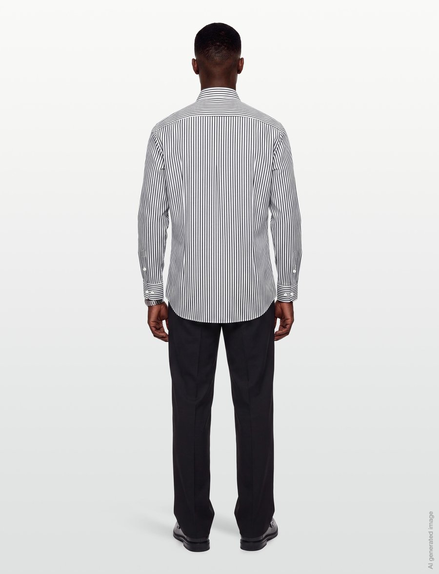 BOSS - H-HANK-SP-C1-261 - formal shirts - dark blue - 4