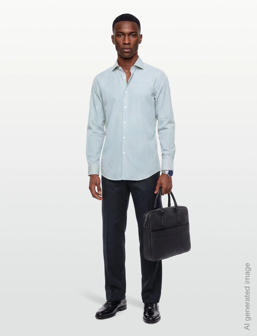 BOSS - H-HANK-SP-C1-261 - kostymskjortor - light/pastel green - 0