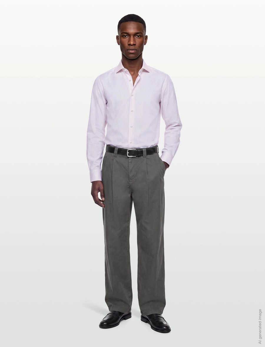 BOSS - H-HANK-SP-C1-261 - ametlikud särgid - medium pink - 0