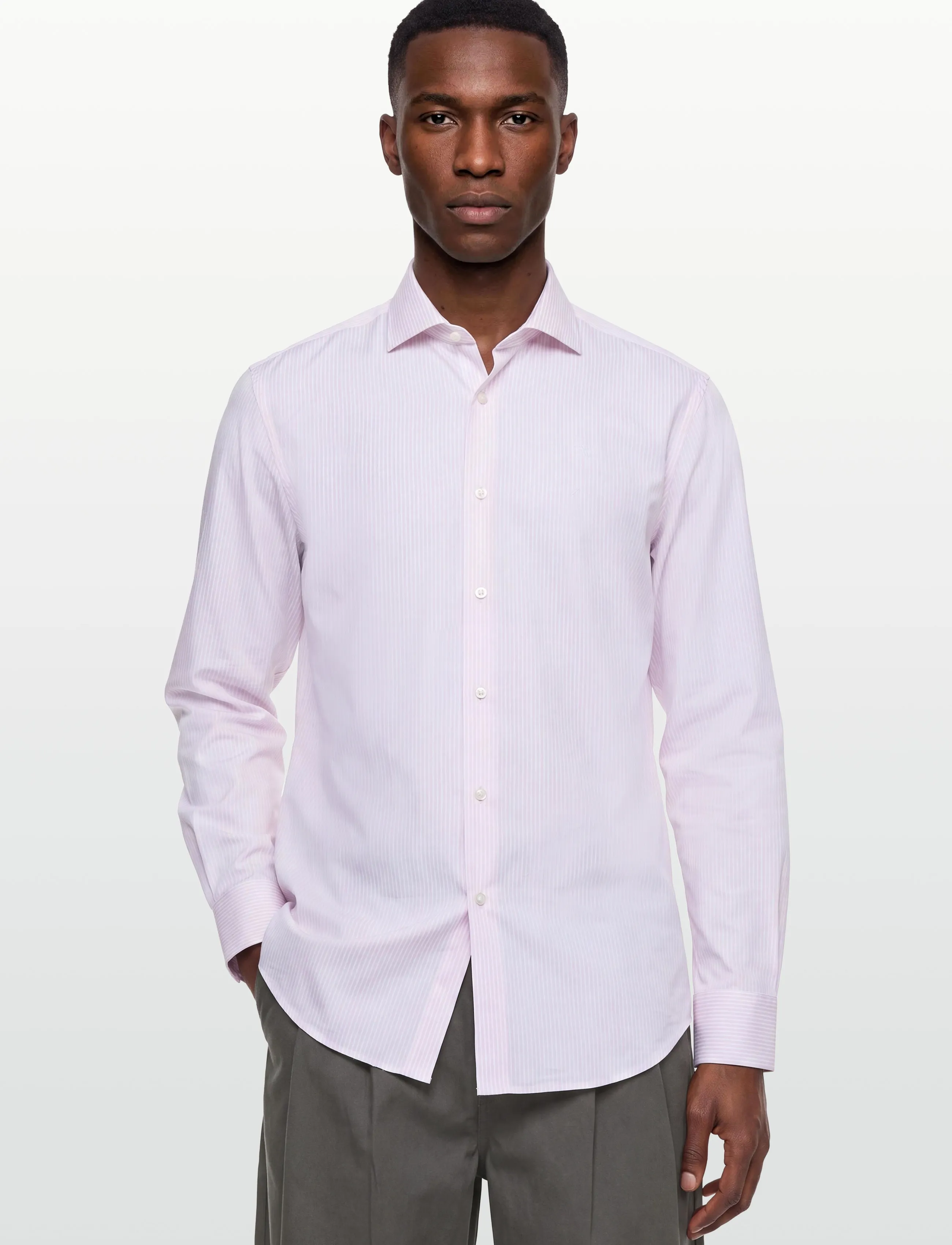 BOSS - H-HANK-SP-C1-261 - ametlikud särgid - medium pink - 3