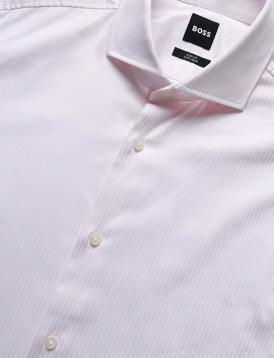 BOSS - H-HANK-SP-C1-261 - ametlikud särgid - medium pink - 2