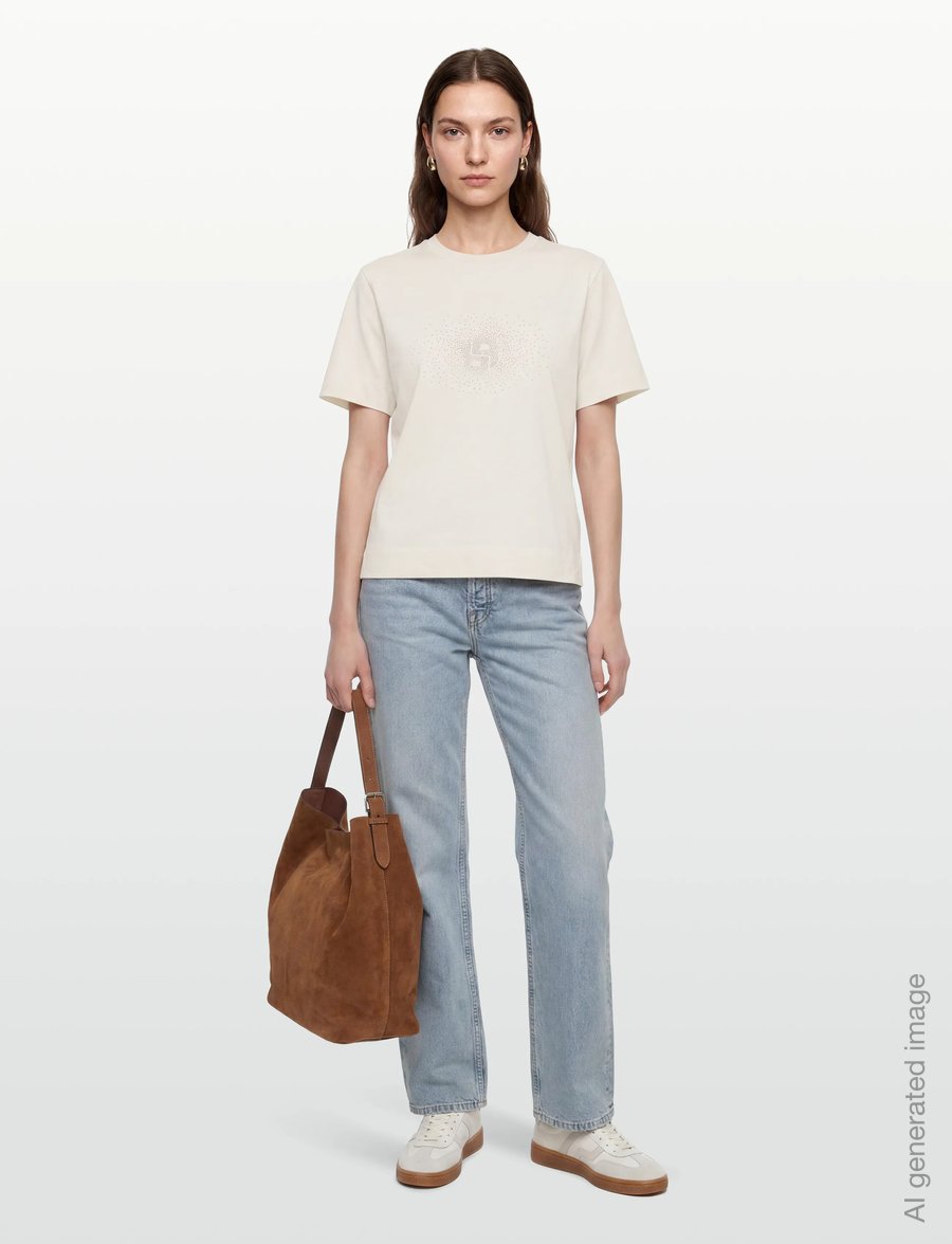BOSS - Elpha_placed6 - t-shirts - open white - 0