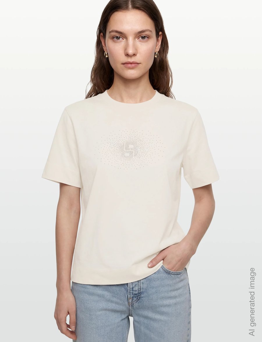BOSS - Elpha_placed6 - t-shirts - open white - 3