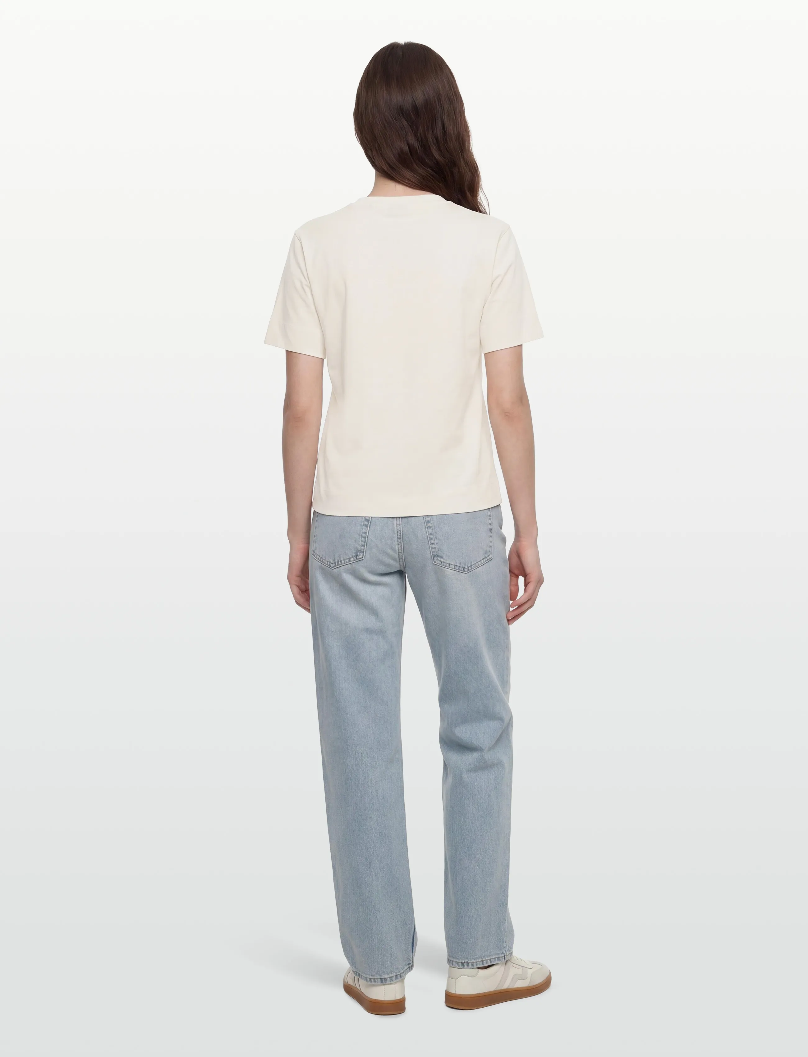 BOSS - Elpha_placed6 - t-shirts - open white - 4