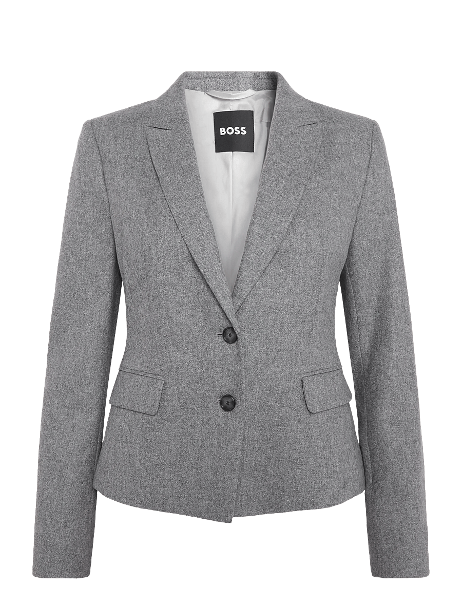 BOSS - Jia18 - enkeltradede blazere - open grey - 0