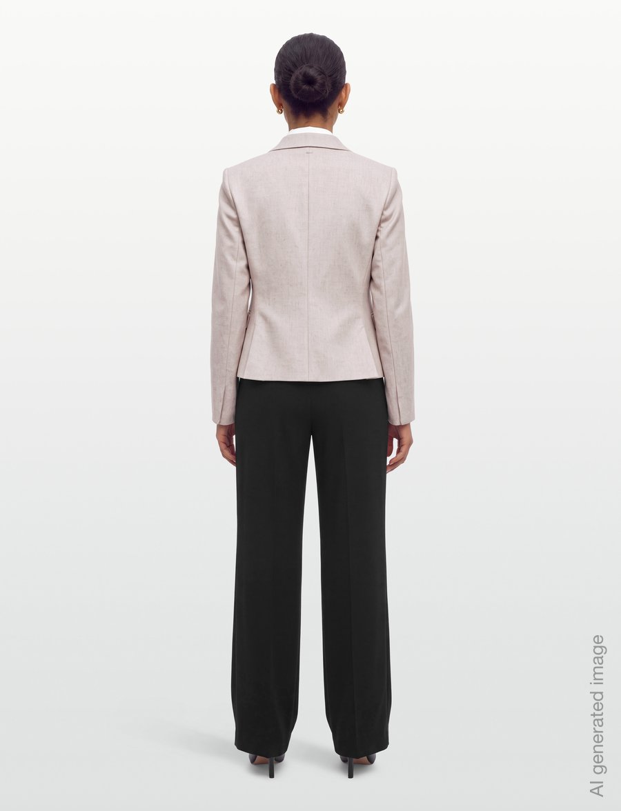 BOSS - Jia18 - einreihige blazer - open white - 4