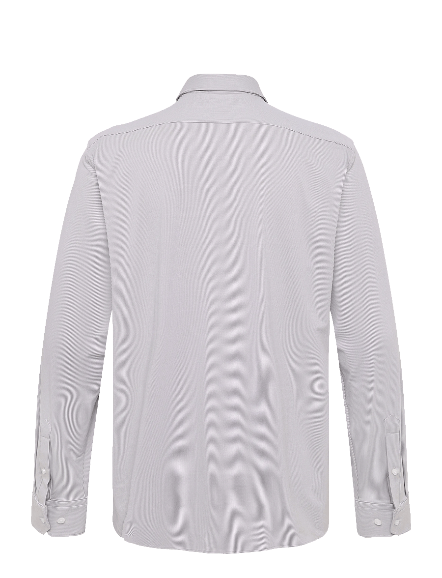 BOSS - P-JOE-K-261 - gestreifte hemden - open brown - 1