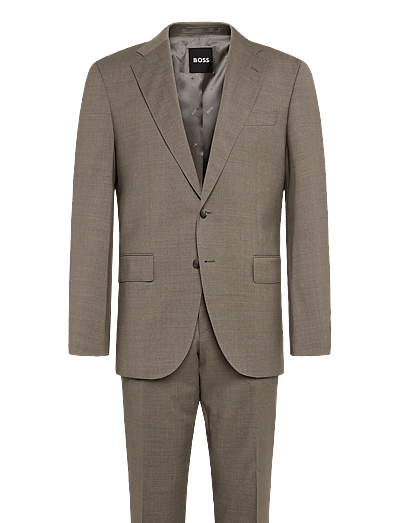 BOSS H-Jeckson-2Pcs-263 - Kostiumai ir švarkai - DARK BEIGE / beige