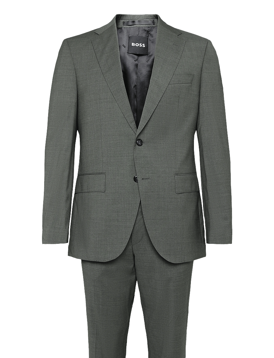 BOSS - H-Jeckson-2Pcs-263 - single breasted blazers - open green - 0