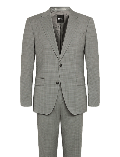 BOSS H-Huge-2Pcs-263 - Kostiumai ir švarkai - OPEN GREY / grey