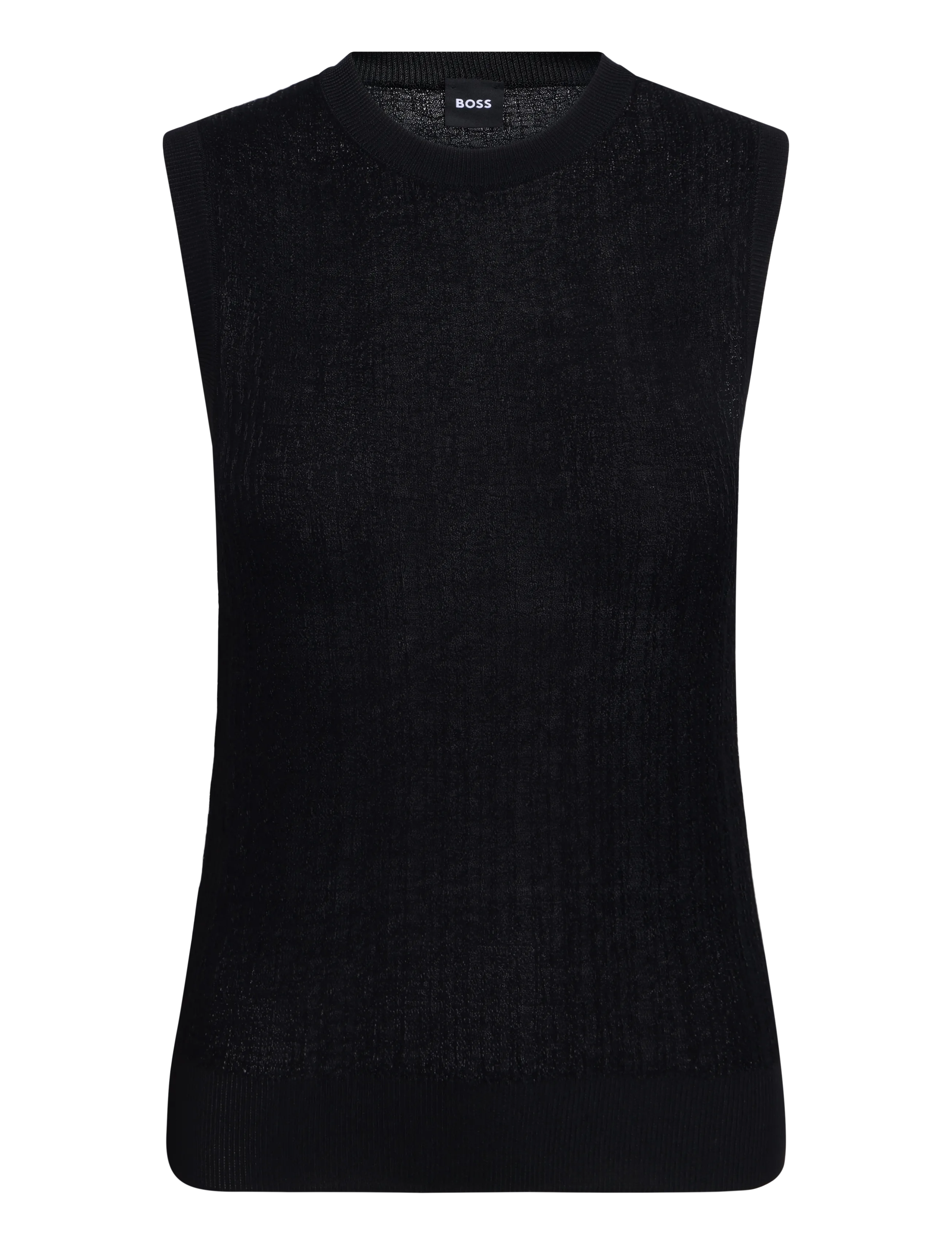 BOSS Feryth - T-shirts & Toppe - BLACK / black