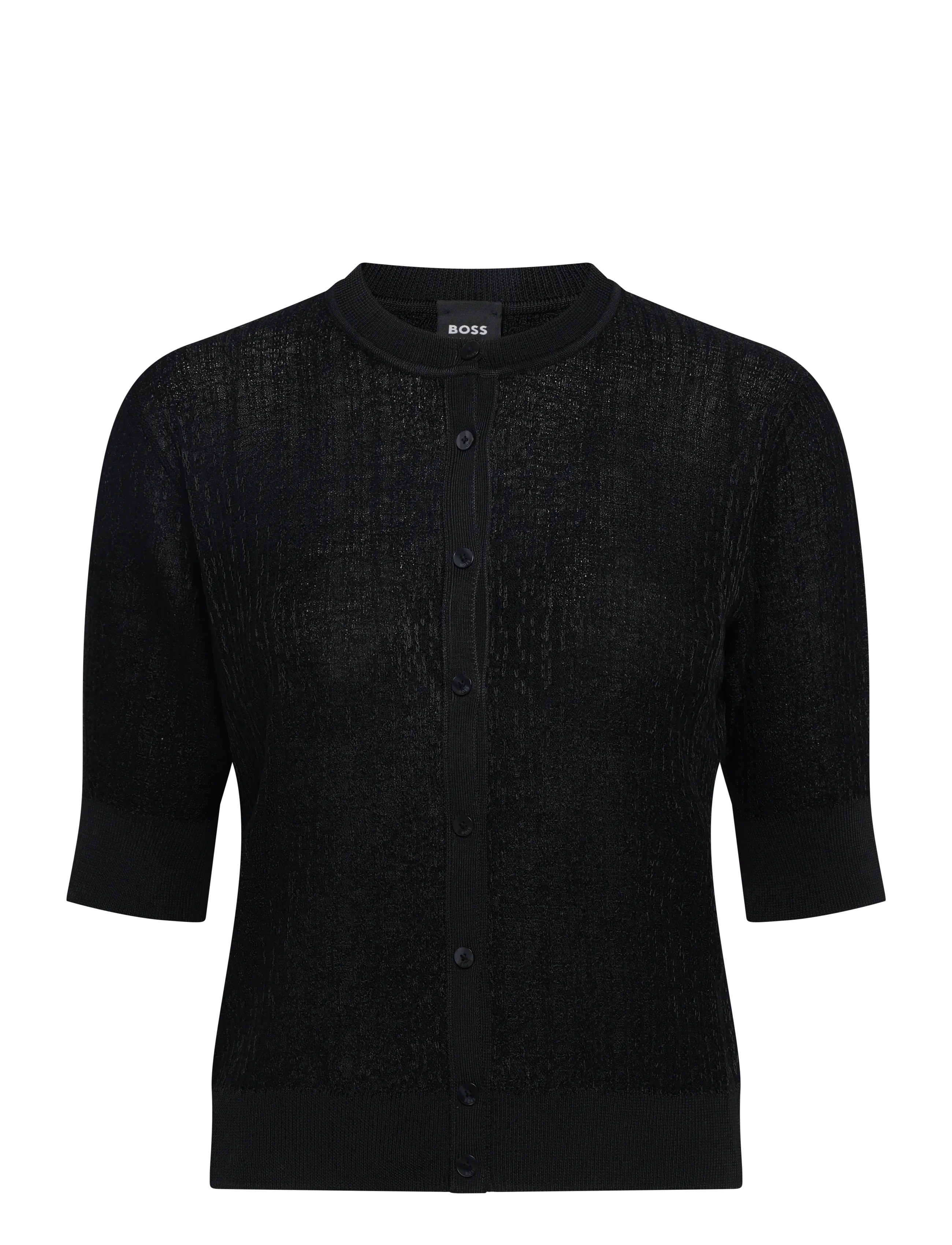 BOSS Fialora - Strik - BLACK / black
