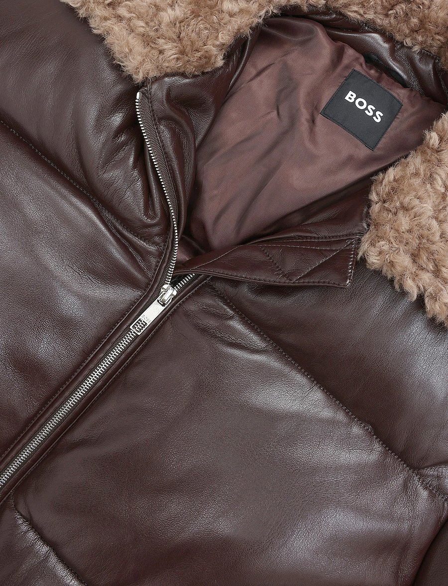 BOSS - Pecool - vinterjackor - medium brown - 2