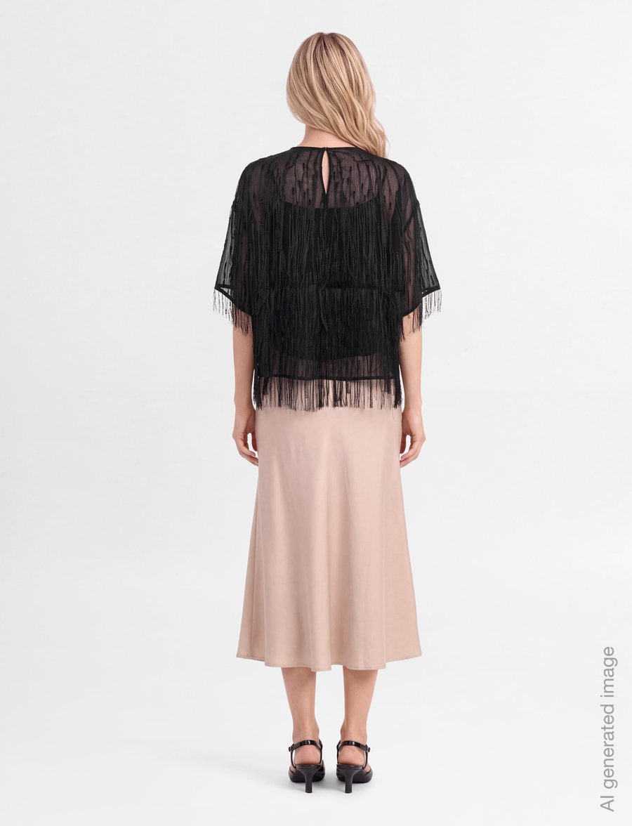 BOSS - Bafray - kurzärmelige blusen - black - 4