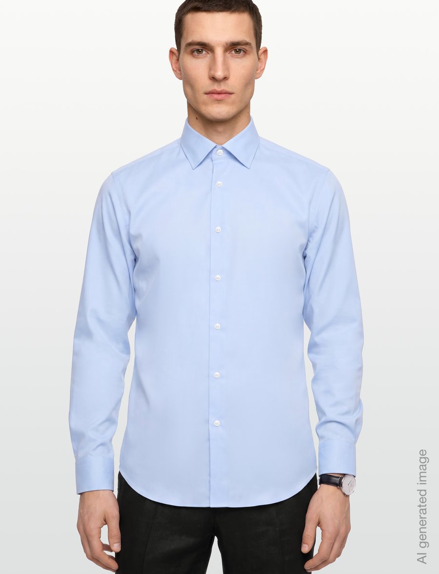 BOSS - H-JOE-K-C1-261 - ametlikud särgid - light/pastel blue - 3