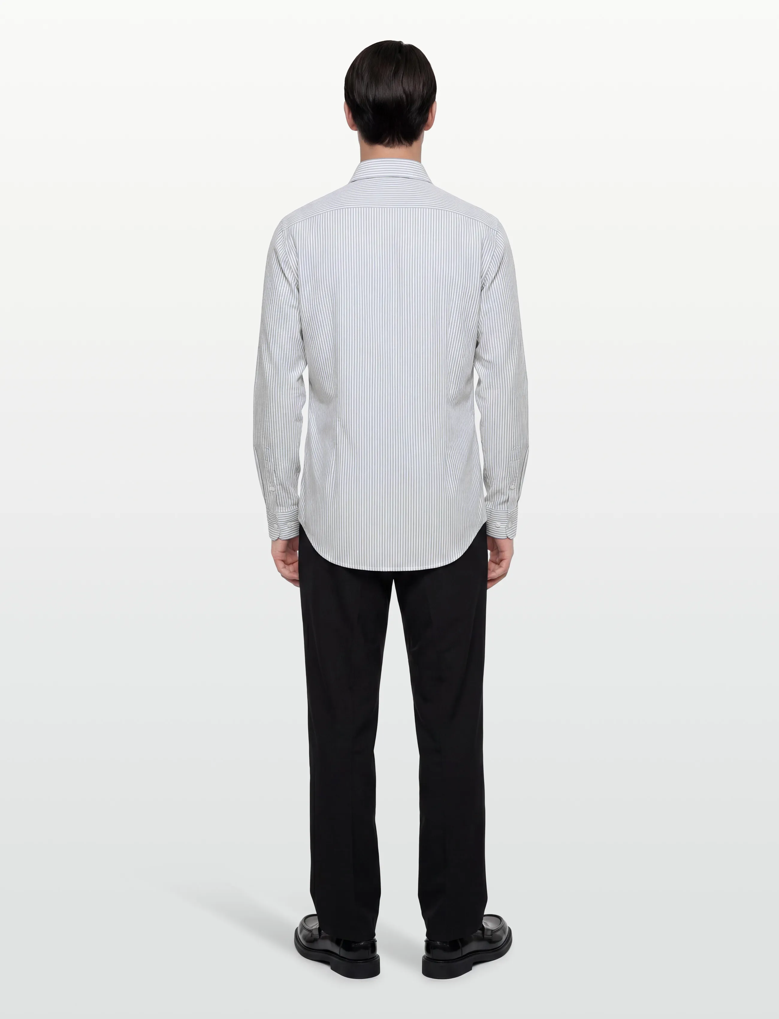 BOSS - P-HANK-K-261 - stribede skjorter - dark blue - 4