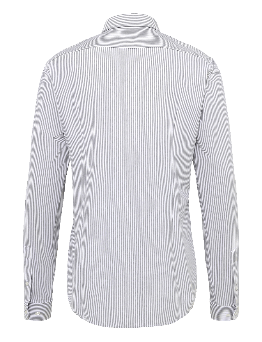 BOSS - P-HANK-K-261 - gestreifte hemden - open green - 1
